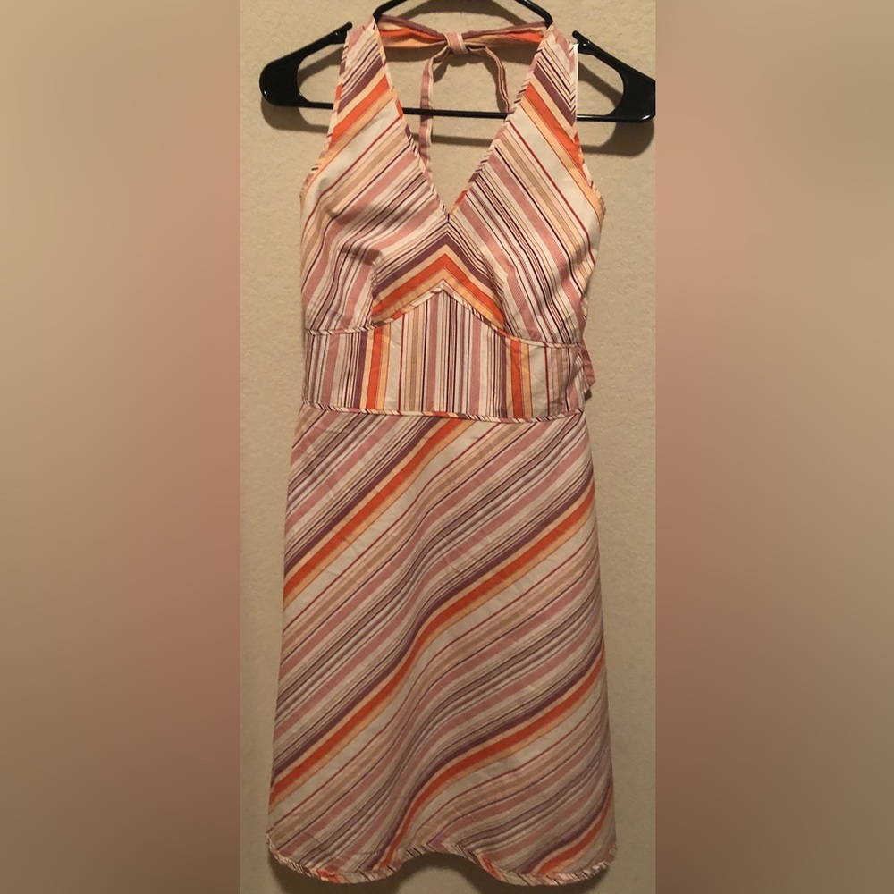 ANN TAYLOR Womens Stripped  Dress Size 4